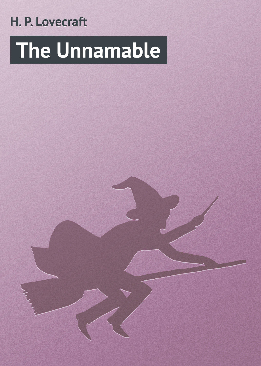 Обложка книги «The Unnamable»
