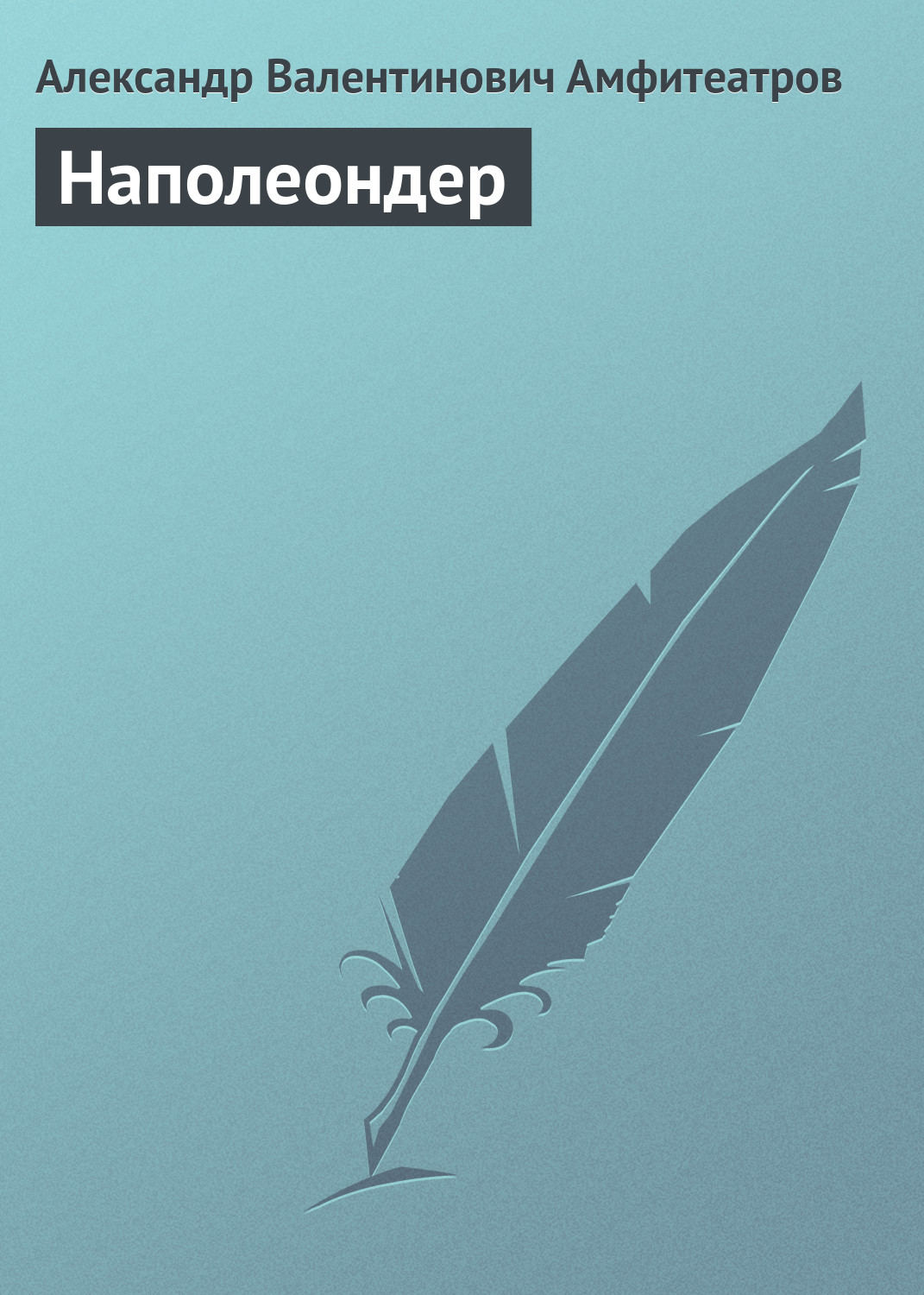 Обложка книги «Наполеондер»