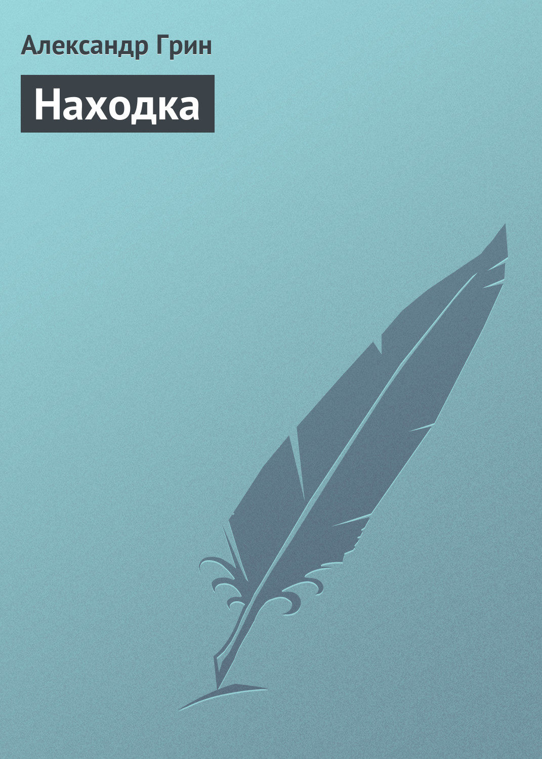 Обложка книги «Находка»