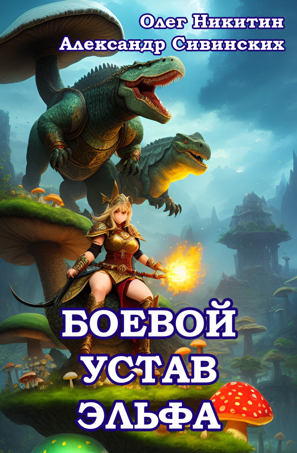 Обложка книги «Боевой устав эльфа»