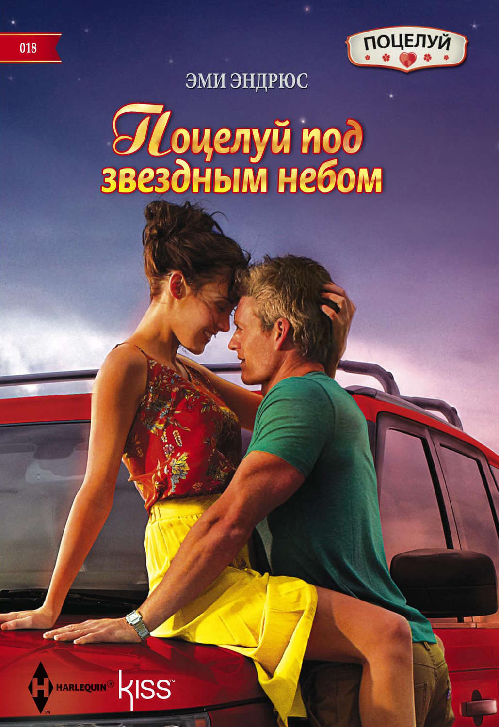 Обложка книги «Поцелуй под звездным небом»