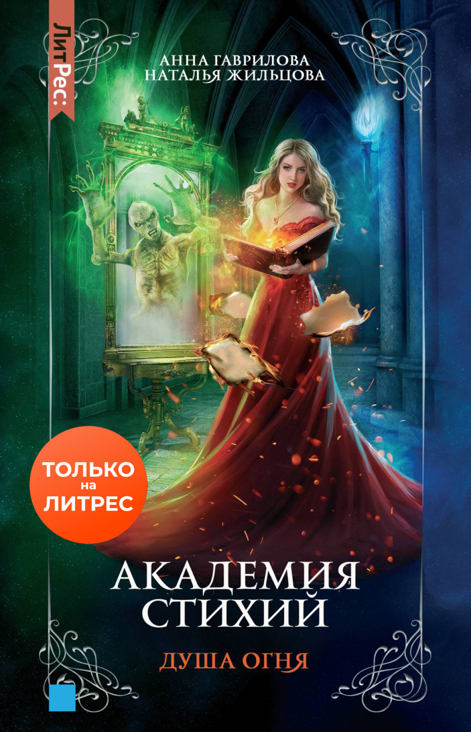 Обложка книги «Академия Стихий. Душа Огня»