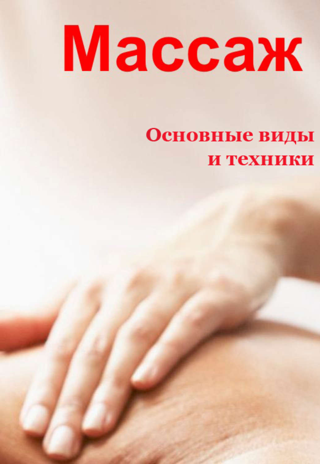 Обложка книги «Основные виды и техники»
