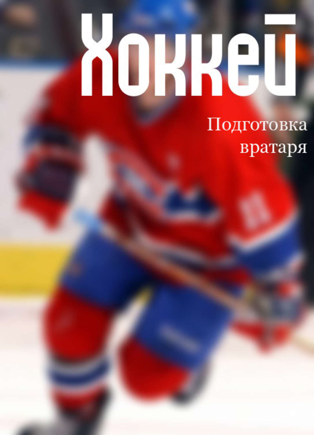 Обложка книги «Хоккей: подготовка вратаря»