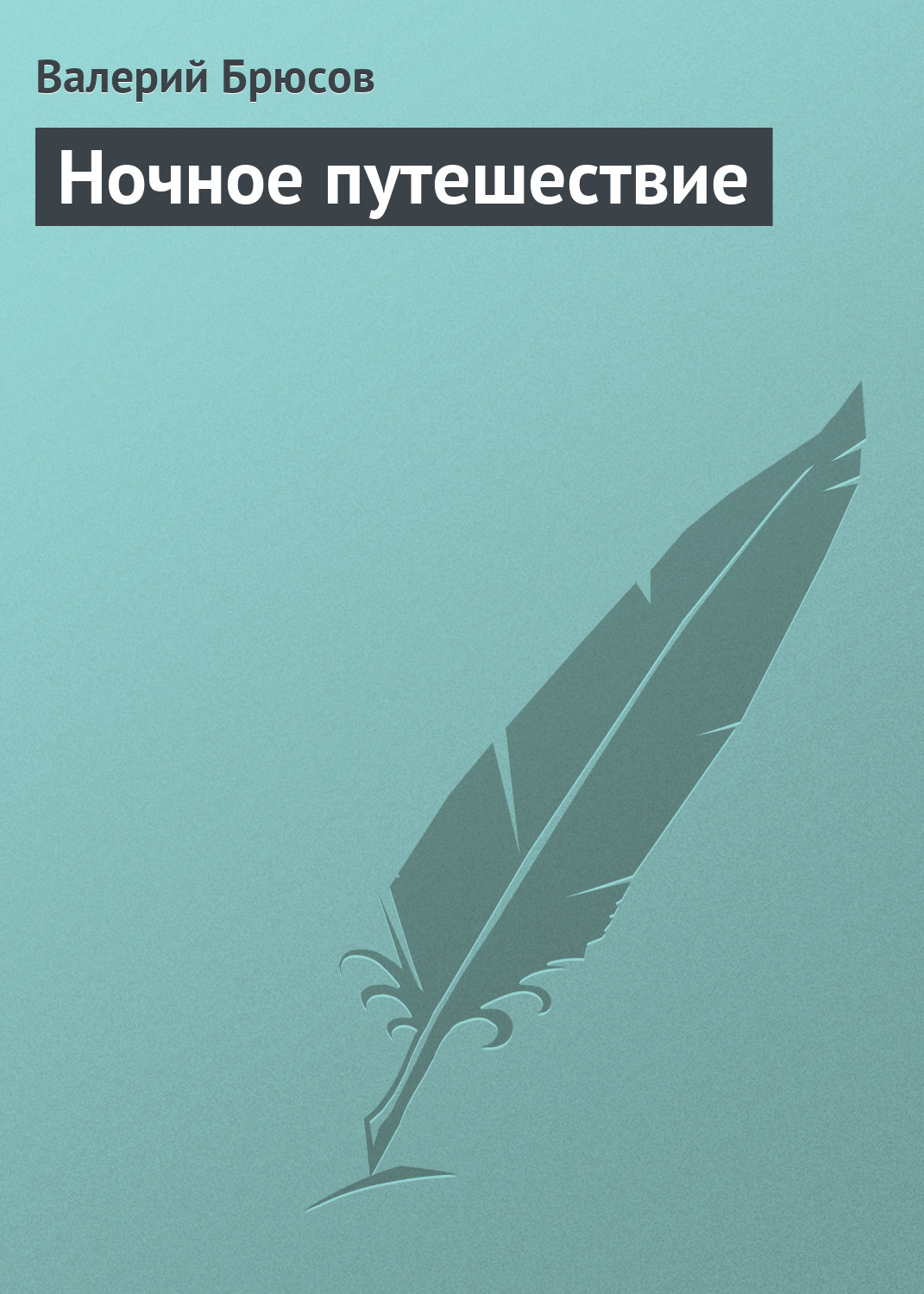 Обложка книги «Ночное путешествие»