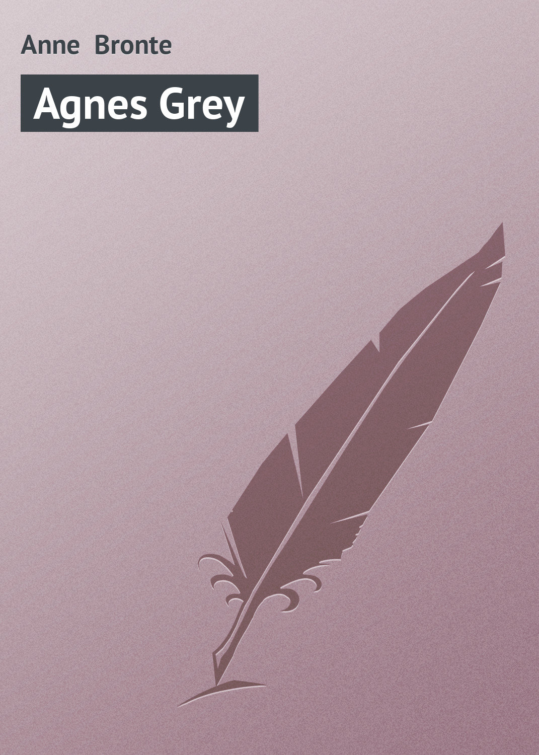Обложка книги «Agnes Grey»