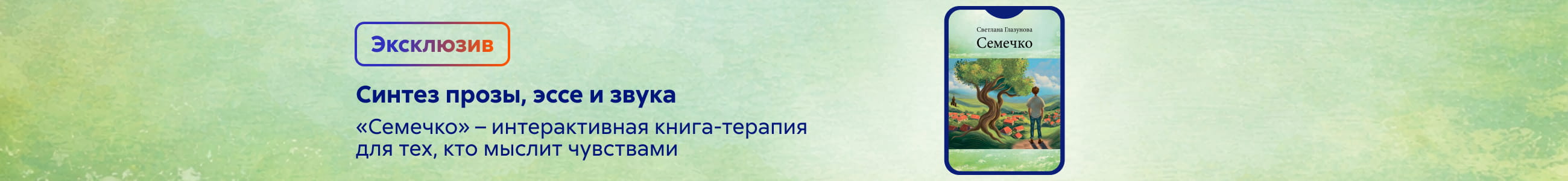 2606221 Глазунова Светлана Евгеньевна	Семечко Баннер в жанре реклама платных услуг