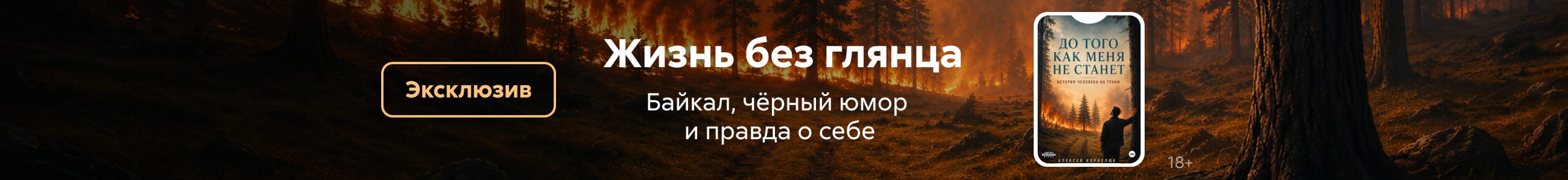 самореклама, Корнелюк Алексей Андреевич, До того как меня не станет. История человека на грани, баннер все жанры, реклама платных услуг