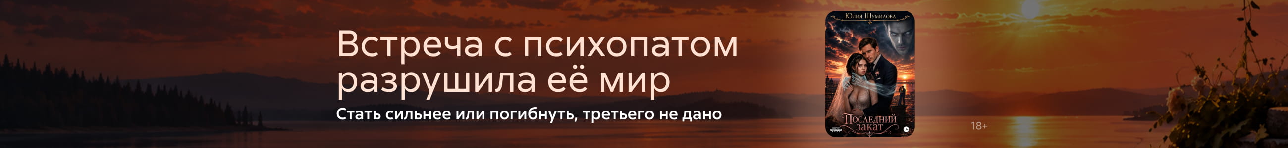 компенсация, Последний закат, БАННЕР В ЖАНРЕ, реклама платных услуг